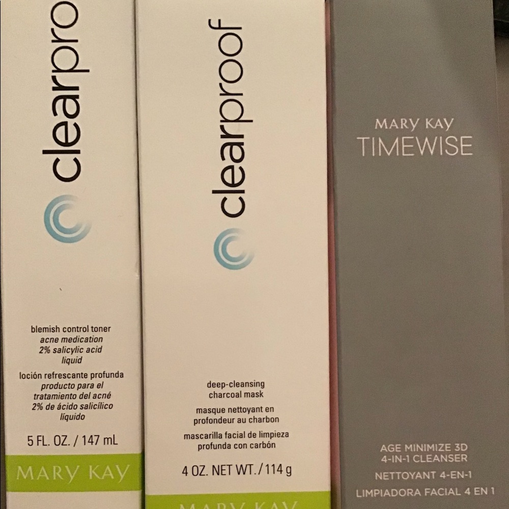 Mary Kay face routine